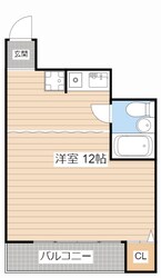 アクアマリンの物件間取画像